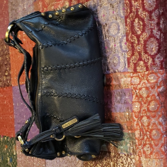 Isabella Fiore Handbags - Isabella fiore black whipstitch